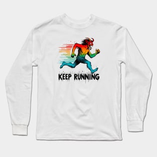 Keep Running Long Sleeve T-Shirt